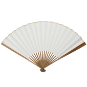 7寸8寸95寸手工仿古水磨玉竹宣纸折扇文玩扇子礼品扇老料玉竹苏工