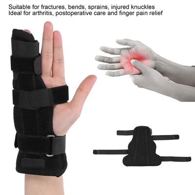 Finger Brace Adjustable Splint Comfortable Hand Support Brea