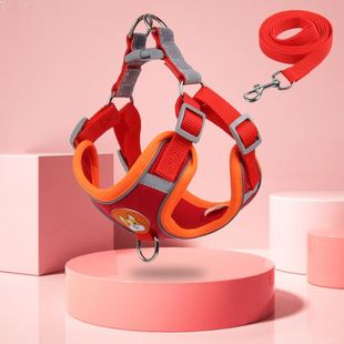 Harness Leash Set New Adjustable Dog Reflective Puppy Pet