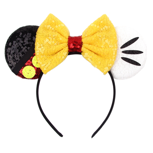 Ears Headband Mickey Mouse Hairband Hot Cartoon Character Co