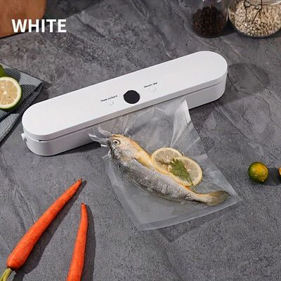 1 Unit Compact Full-Automatic Vacuum Sealer,110-130V Food Pa