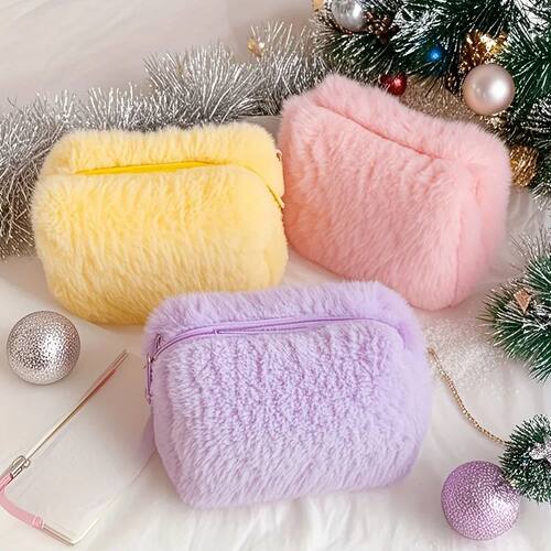 Candy colored makeup bag with niche design, high-end feel, l