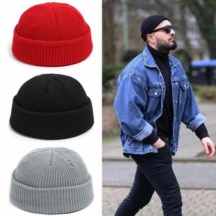 Fashion Hip Hop Beanie Knitted Hat Men Skullcap Women Winter