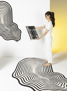 MirrorII新西兰羊毛地毯手工枪刺客厅卧室吸音抗静电MEW磨叽SOSs