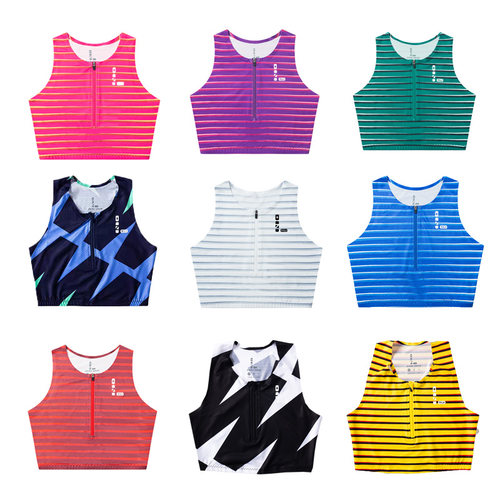 田径运动服女短袖短裤三件套装