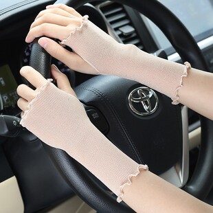 遮纹身手套肤色网纱半截掩盖伤疤神器遮挡手背装饰女士开车手套夏
