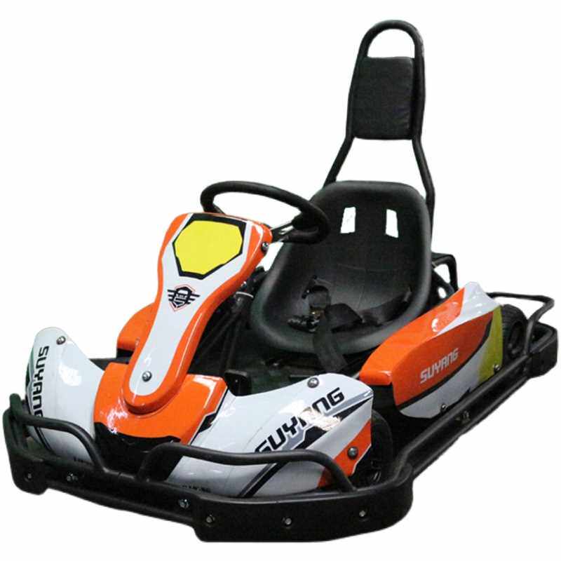 正品速阳儿童场地电动卡丁车商用小孩成人室内外商场竞速漂移四轮