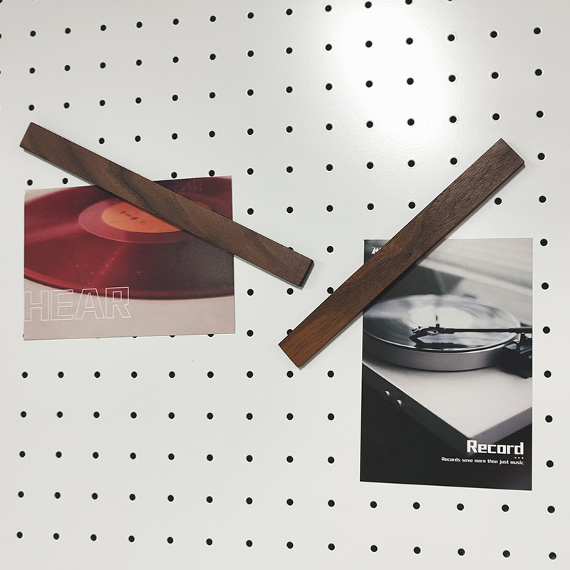 载物空间胡桃木磁吸条