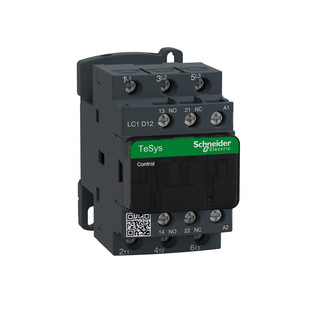 施耐德TeSysD交流接触器12A 1NO+1NC 24VAC 50/60Hz LC1D12B7C