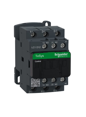施耐德TeSysD接触器3P12AAC-35.5kW@400V,1NO+1NC;LC1D12M7C