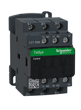 施耐德TeSysD交流接触器9A,48V,50/60Hz;LC1D09E7C