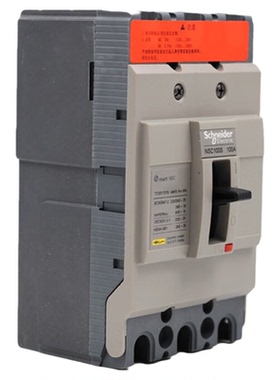 施耐德电气塑壳断路器 NSC100S 18kA MA100A 3P3T NSC100S3100MAN