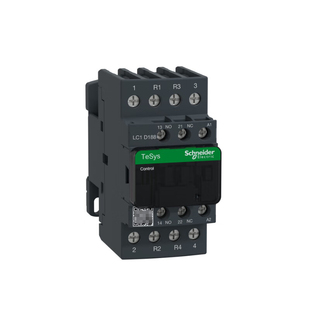 施耐德TeSysD四极接触器18A1NO+1NC 220VAC 50/60Hz LC1D188M7C