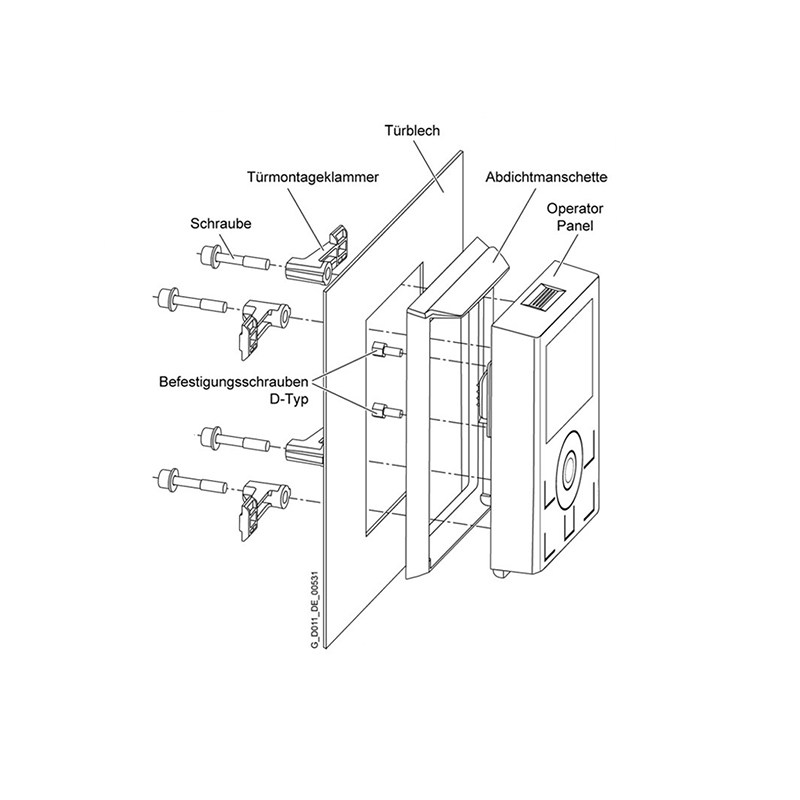 西门子SIEMESN变频器G120 门安装套件 6SL32560AP000JA0