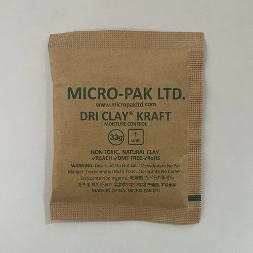 MICRO-PAK LTD DRI CLAY 33g干燥剂 牛皮纸材质 100包/件 防霉包