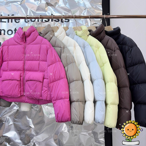 国内代购衣播25年冬BDS4RD3585复古立领外套短款羽绒服树于树之间