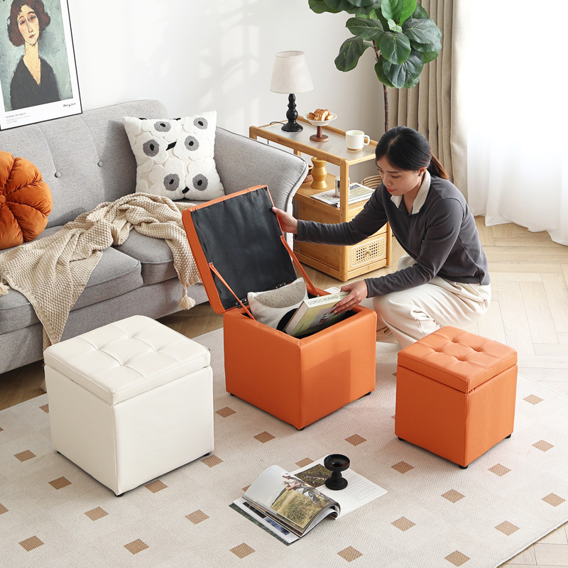 富林岛储物收纳凳可坐可储物收纳