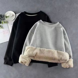 零下40度防寒东北加绒加厚毛衣女学生冬季哈尔滨雪乡保暖装备旅游