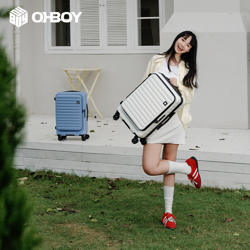 ohboy多功能行李箱女可扩展图片