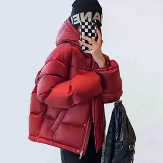 露露款清仓轻奢零压感泡芙90羽绒服女-GG