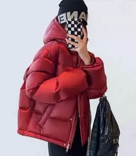 露露款清仓轻奢零压感泡芙90羽绒服女-GG