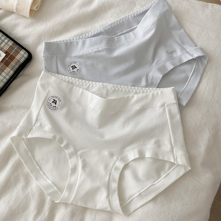 新疆长绒棉内裤女生纯棉加长裆7A抑菌中腰收腹透气包臀女士三角裤