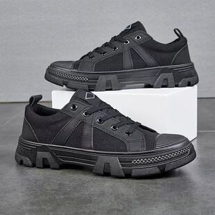 回力劳保鞋男工地鞋耐磨解放鞋帆布防臭建筑鞋防滑迷彩鞋工作鞋女