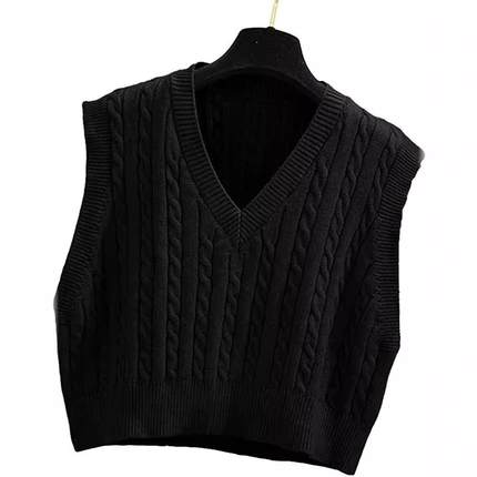 winter vest sewater jumper women loose female pullover