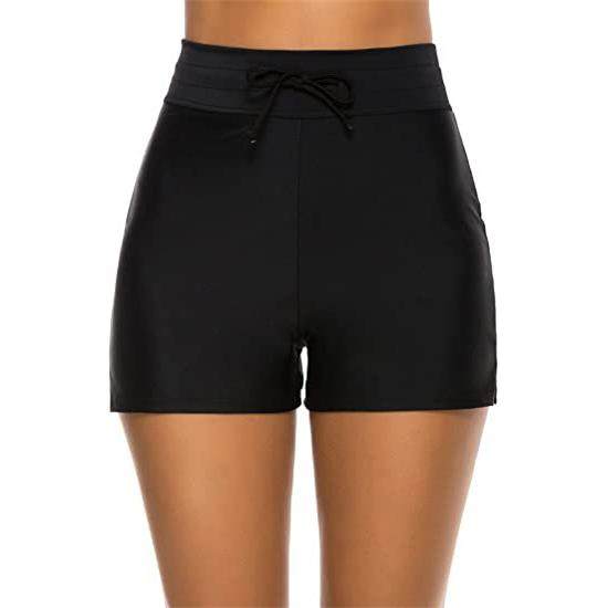 Women's low waist lace up large size sexy boxer briefs