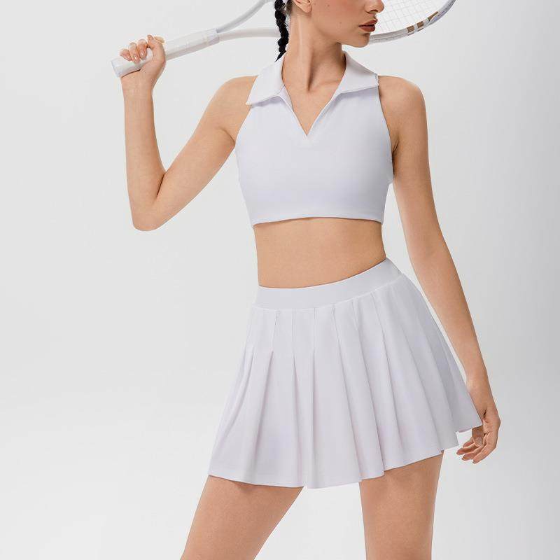 Yoga suits for women outdoor sports tennis quick-drying