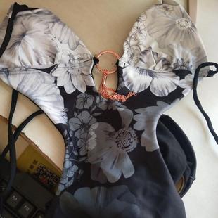 slim belly covering swimsuit sexy piece backless womens one