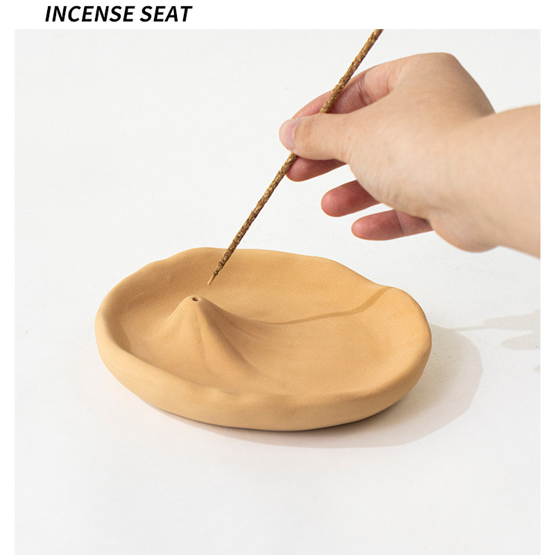 日式陶瓷香薰炉小众高级感线香香插底座香托香盘创意家用摆件礼物,家居饰品,香托/香盘/香座/香插,淘宝优惠券,粉丝福利购,淘宝优惠卷