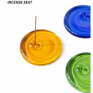 创意小众高级感线香香插底座家用室内底座摆件香托香薰香盘送礼物