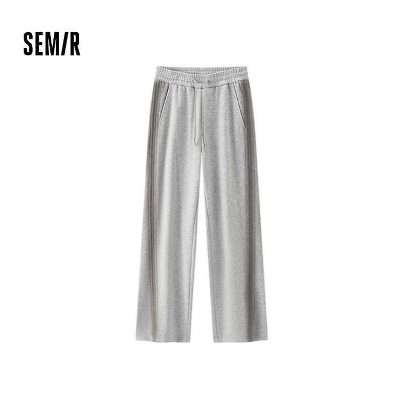 森马冬季新款男女同款宽松晕染直筒休闲百搭显瘦长裤101725127205