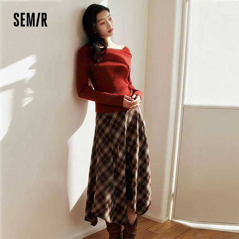 森马春季2026新款女款一字领柔软翻领时尚打底毛衫107126107003,女装/女士精品,毛针织衫,淘宝优惠券,粉丝福利购,淘宝优惠卷