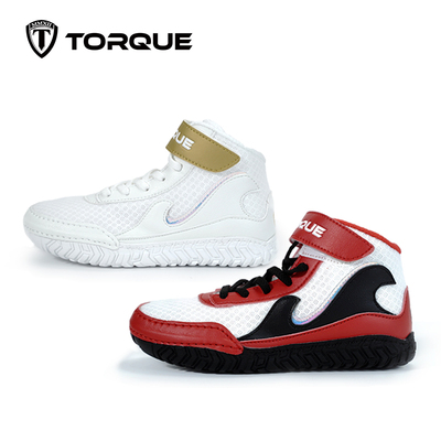 TORQUE托克儿童拳击鞋训练实战魔术贴搏击鞋散打训练小朋友格斗鞋