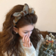 绑带蝴蝶结发箍女2025新款 last kiss 高颅顶头箍日常外戴毛绒发卡