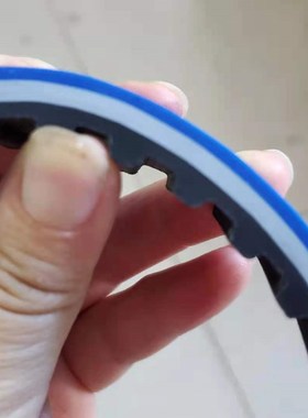 HTD8M560 8M568 8M576 8M584 8M592伸缩管同步带表面加耐磨橡胶