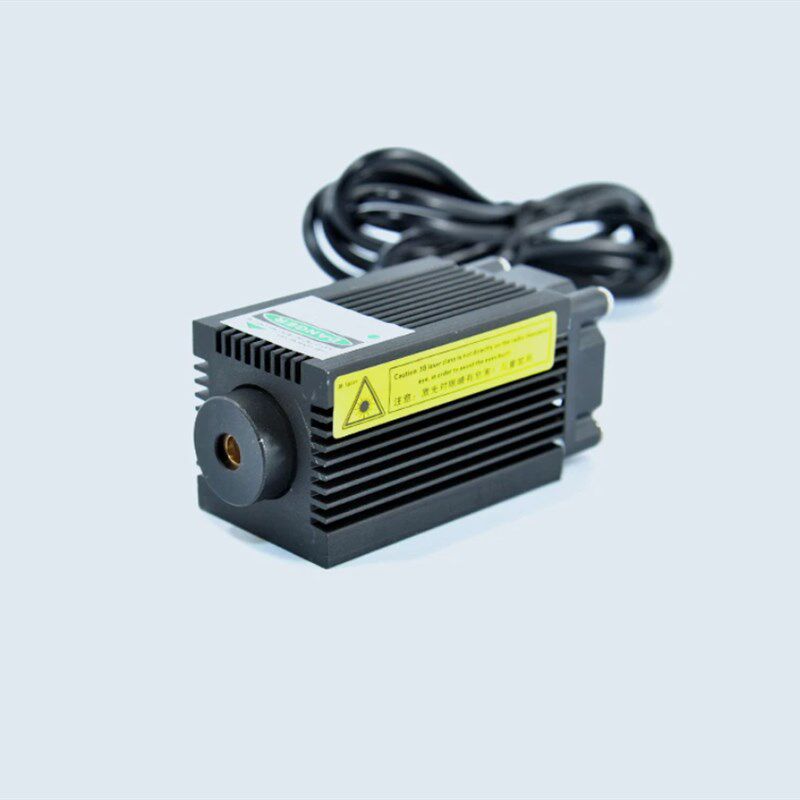405nm蓝紫光300mW激光器激光头模组大功率点状可调焦雕刻配电源