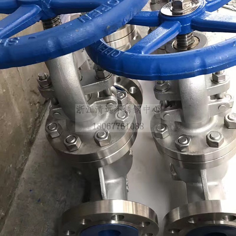 304不锈钢法兰截止阀J41W-25P-40P-64P 2.5/4.0/6.4MPA高压高温