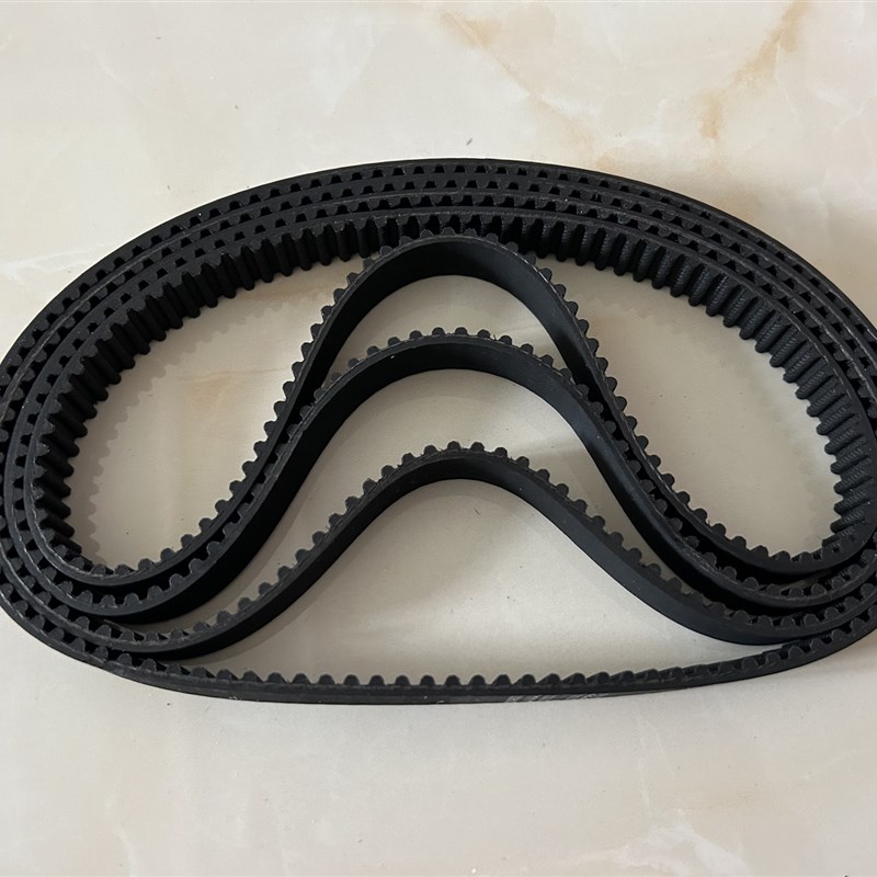 黑色橡胶HTD-5M-2350-20同步带5M3500-45 S5M3280-15钢丝芯传动带