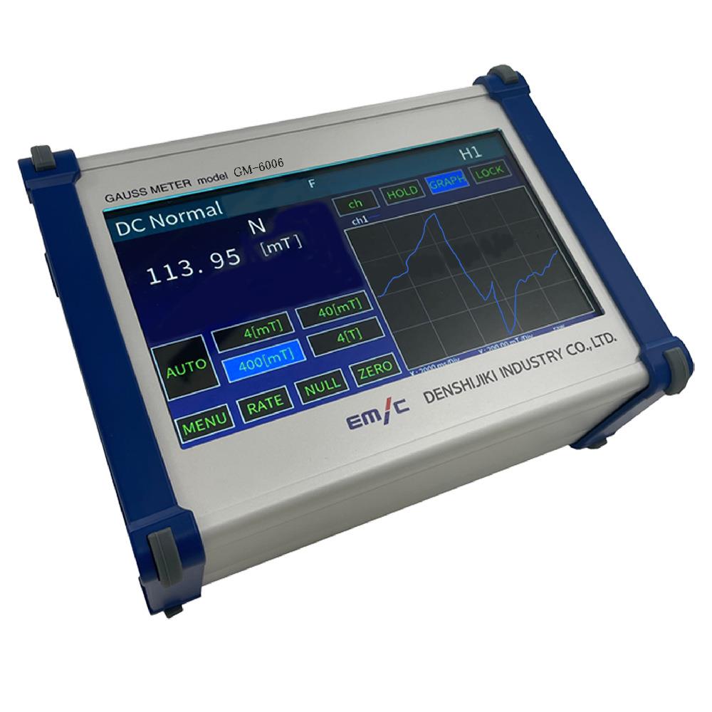 日本进口emic高分辨率新型高斯计GM-6006高精度原装