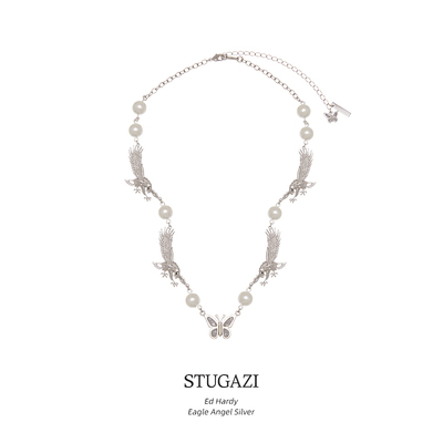 stugazi镀金男女同款老鹰项链