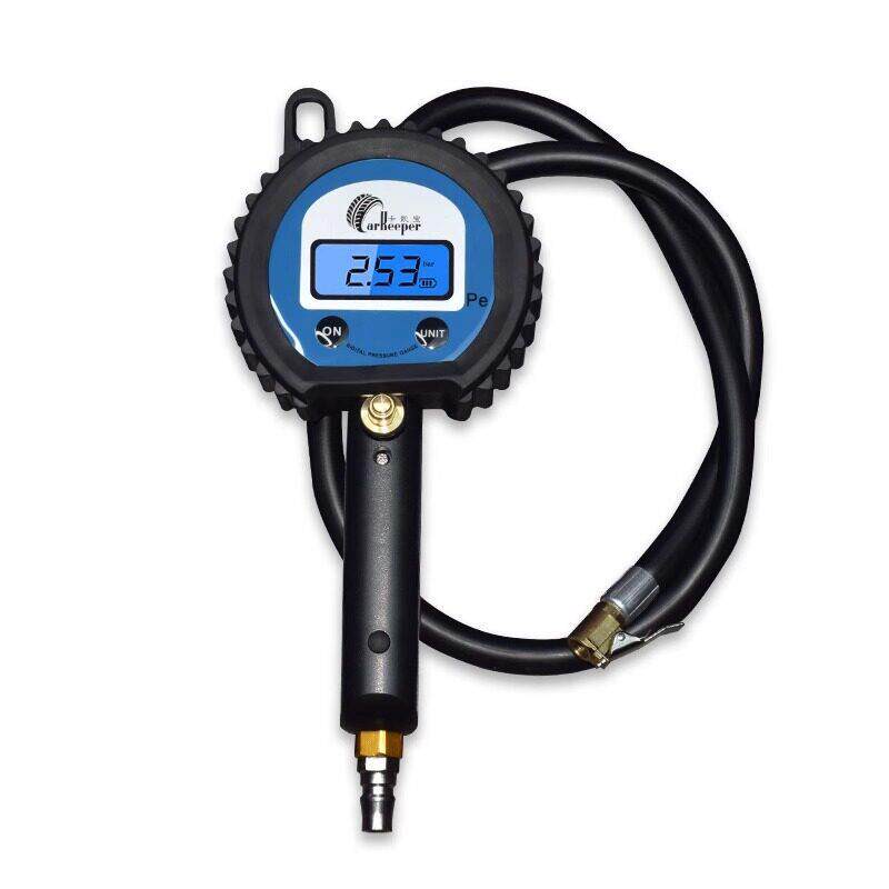 卡凯精度汽修店轮胎压表数字加气胎压枪数显电子胎压表