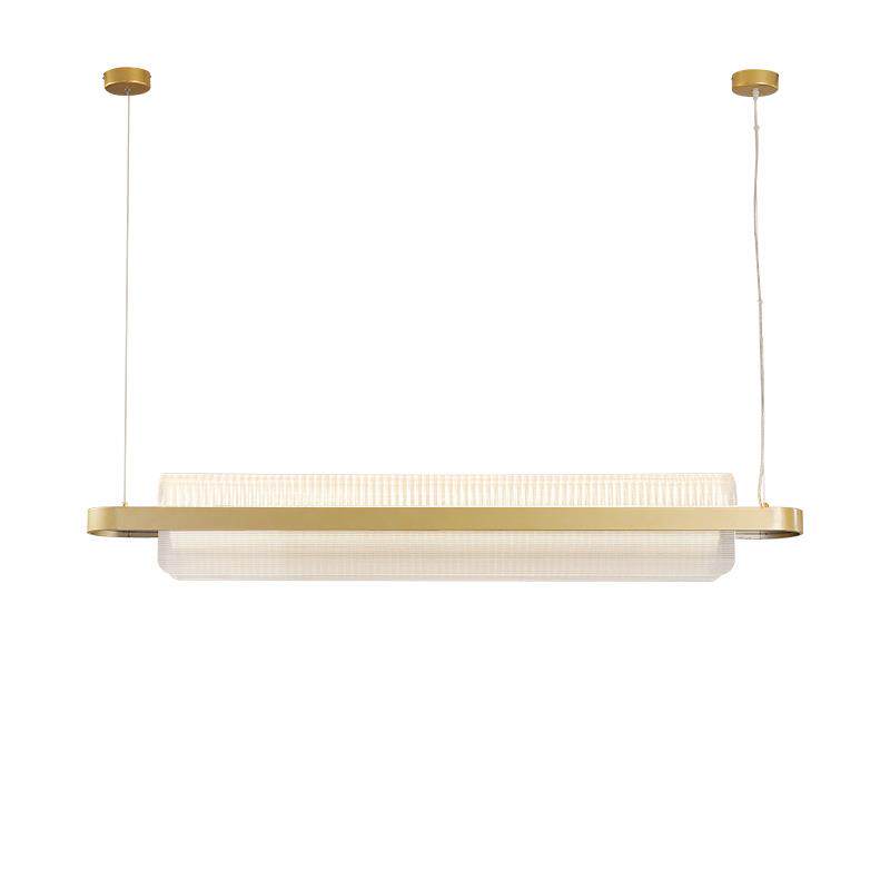 北欧餐厅灯现简约餐桌灯创意个性餐厅吊灯吧台一字长条轻奢吊灯