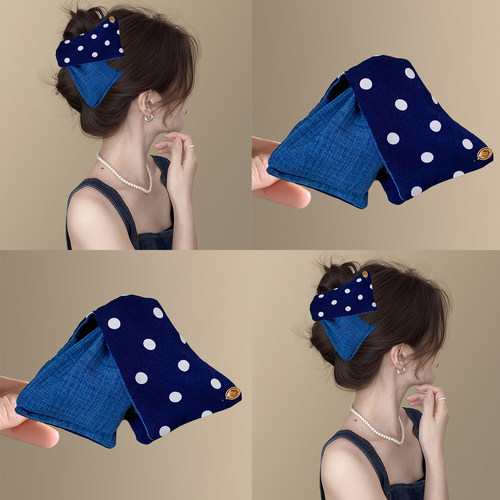 威尼斯蓝！韩波点三角形抓夹