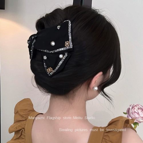 抓夹大发夹女后脑勺大号发量大