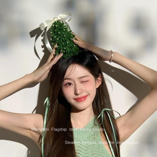 发箍扭扭棒圣诞树创意氛围感礼物