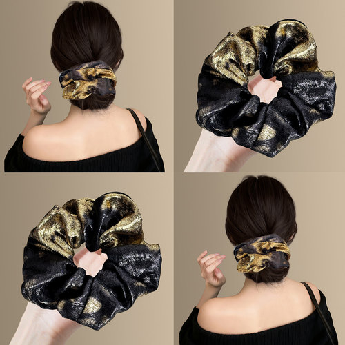 金钱豹系！老钱风珠光渐变肥肠圈