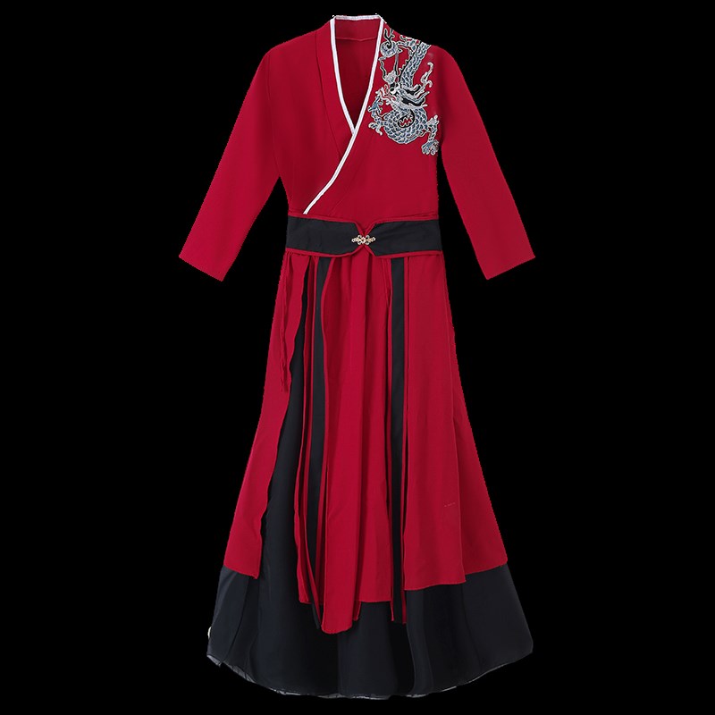 儿童雪龙吟舞蹈中国舞艺考太极剑练功服古典舞演出服扇子舞表演服